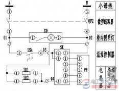 高压配电柜自投接线图示例
