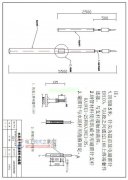 铁塔顶部避雷针保护设计图如何设计？