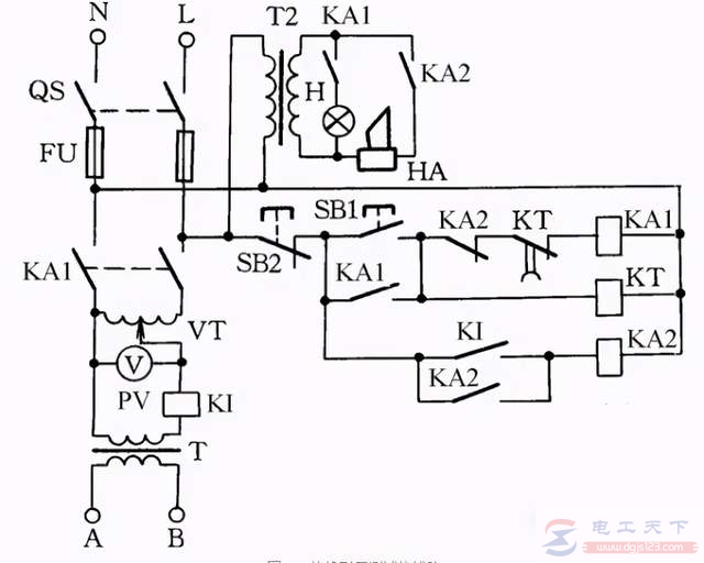一例简单的绝缘耐压测试仪线路