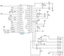 一例USB转232的电路图