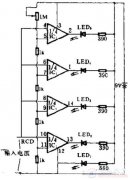 一例发光二极管电压测量的电路图