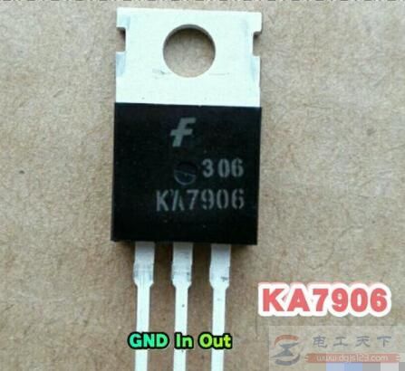 一例±6V稳压电源的电路原理图