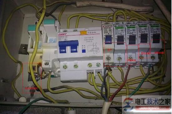 家庭用配电箱接线图及家用配电箱的安装要点 家庭用配电箱接线图及家用配电箱的安装要点