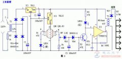 一例自动空气清新器的电路图