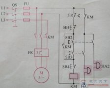 一个可防止误操作的控制线路