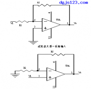 常用电工电路：运算放大电路，差分输入运算放大电路