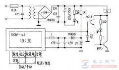 一例kg316t时控开关电路的工作原理分析
