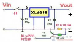 一例稳压电源短路保护的电路图