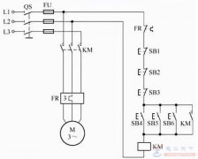 一例多地启停控制电路的工作原理
