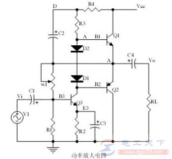 功率放大电路的工作过程及原理分析 功率放大电路的工作过程及原理分析