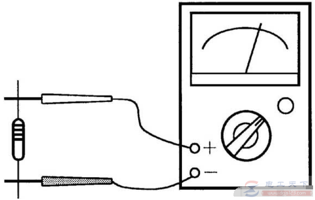 万用表检测电阻器的好坏的方法