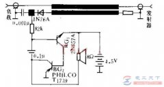 简单监听器电路图：盲人驻波监听器与小型监听电路图