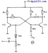 带延时功能的单稳电路(集基耦合单稳电路与集成化单稳电路)