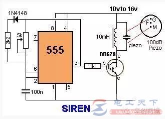 10个555定时器的应用实例