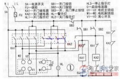 电动伸缩门继电控制电路图的分类与原理图