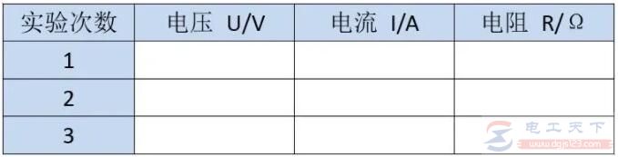 伏安法测电阻原理及实验步骤详解