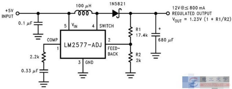 一文看懂LM2577模块的工作原理图 一文看懂LM2577模块的工作原理图
