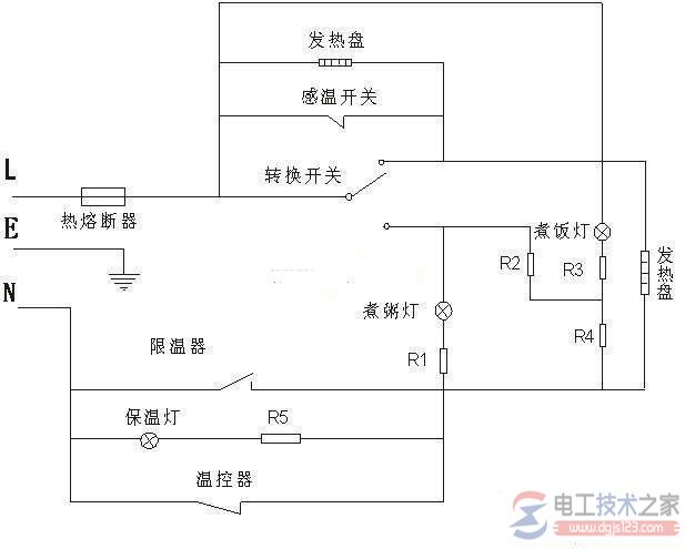 洛贝阿迪锅电气原理图与接线方式