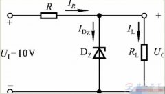一个稳压管稳压电路的工作原理