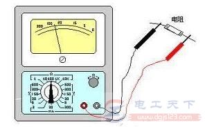 用万用表检测普通电阻器的方法