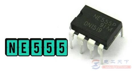 一例用NE555制作的闪光灯电路图 一例用NE555制作的闪光灯电路图