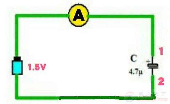 怎么测量电解电容4.7uF的正负极
