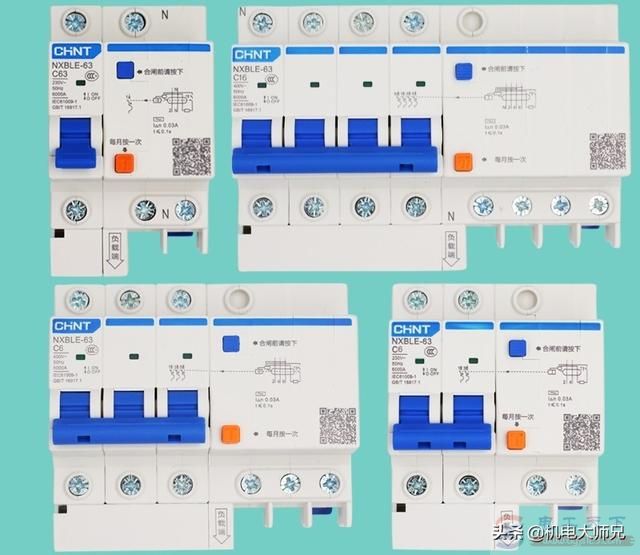 断路器（1P、2P、3P与4P）应怎么选择？