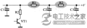 多节直流电压电阻降压电路入门知识