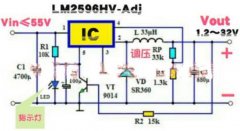 一个简单的输出短路保护电路图