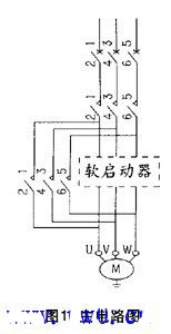 软启动器工作原理与主电路图