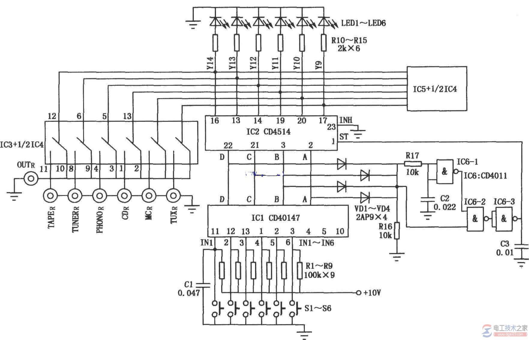 双电源自动切换开关的工作原理与接线图