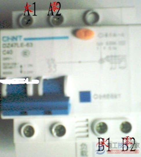 家用漏电断路器接线图实例图解(多图)