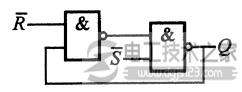 有反馈的逻辑电路的电路图