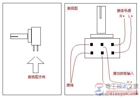 双联电位器怎么接线,电位器的接线图教程 双联电位器怎么接线,电位器的接线图教程