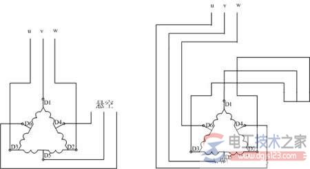 双速电动机高低速控制线路电气原理图及接线方式 双速电动机高低速控制线路电气原理图及接线方式