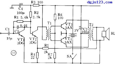 放大电路读图要点及二个例子