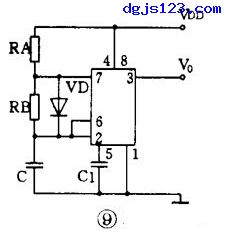 三种常见的555无稳电路