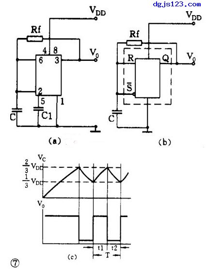 三种常见的555无稳电路