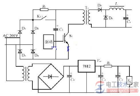 开关电源短路保护电路原理图及工作原理 开关电源短路保护电路原理图及工作原理