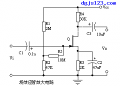 常用电工电路之场效应管放大电路