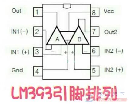 一例用LM393构成的光控开关电路图 一例用LM393构成的光控开关电路图