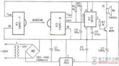 红外线报警器电路原理图与元器件选择