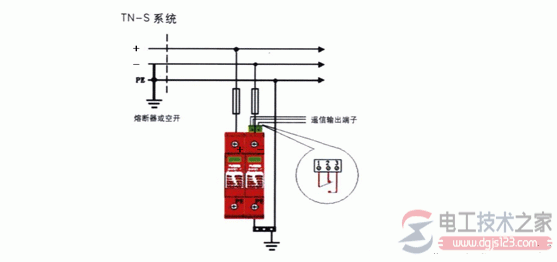 浪涌保护器与家用浪涌保护器的接线图
