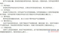 发电机的阻抗类型是什么