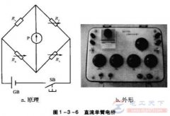 直流单臂电桥的结构与工作原理说明