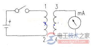 变压器同名端接线方式与电流方向