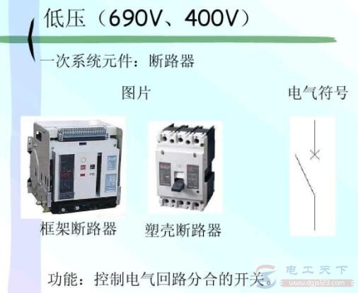 断路器图片及电气符号