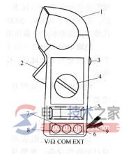 钳形电流表使用方法图解_钳形电流表测量实例教程