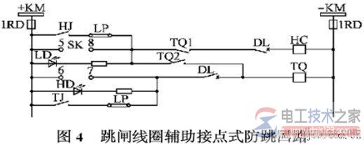 断路器防跳回路的作用（控制回路和防跳回路）