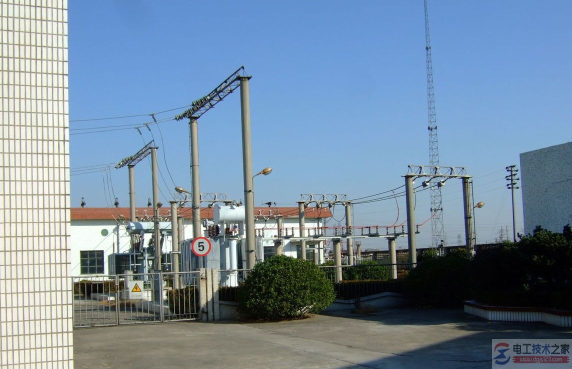 10kv高压配变电所的外观图